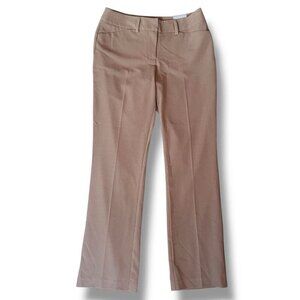 Chicos Womens Magique Slim Leg Trouser Pant Sz 00 Short 2P Petite Cairo Taupe